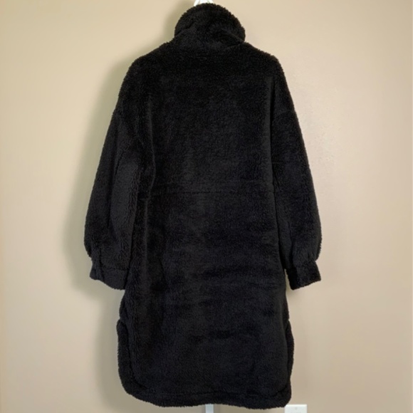 NWT Black Sherpa VARLEY Jones Coat - Picture 15 of 16